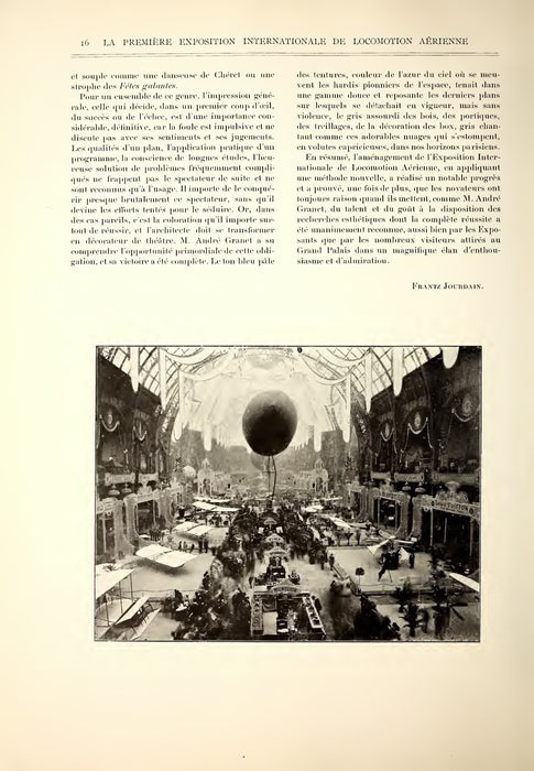 1ère Exposition Internationale de Locomotion Aérienne (1909) First Paris Air Show (digital)
