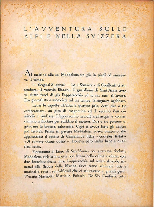 Mattioli, Guido - In volo con Umberto Maddalena (1938) (Edizione digitale)