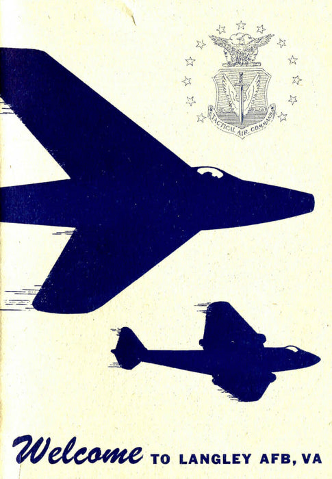 US Air Force - Langley AFB (1955) (print)