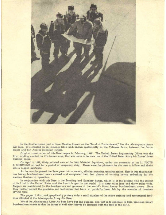 US Army - Alamo Gordo Army Air Base (1943) (ebook)