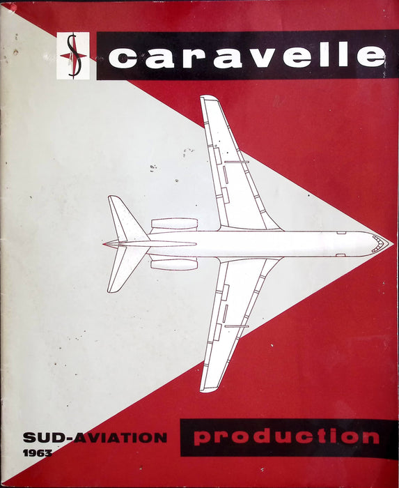 Sud-Aviation SE.210 Caravelle – productiebrochure uit 1963 (gedrukt origineel)