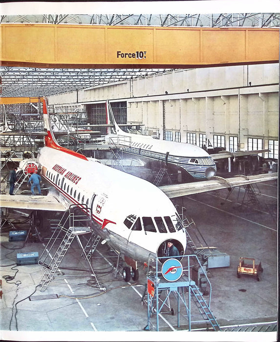 Sud-Aviation SE.210 Caravelle – productiebrochure uit 1963 (gedrukt origineel)