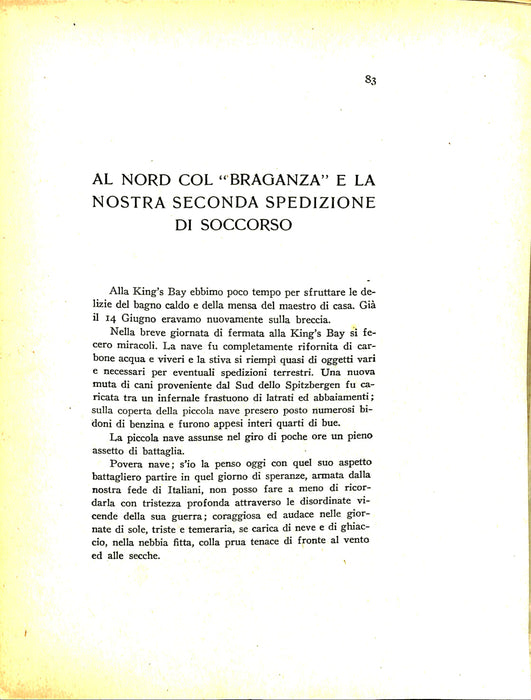 Albertini Gianni - Alla ricerca dei naufraghi dell’Italia (1929)  Original edition