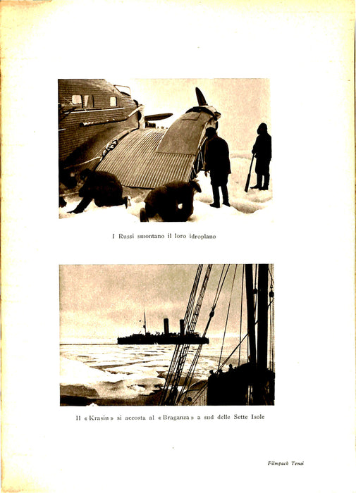 Albertini Gianni - Alla ricerca dei naufraghi dell’Italia (1929)  Original edition