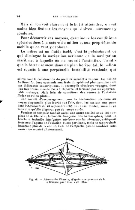 André M H - Les Dirigeables (1902)