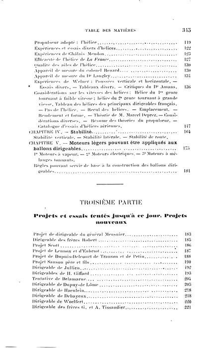 André M H - Les Dirigeables (1902)
