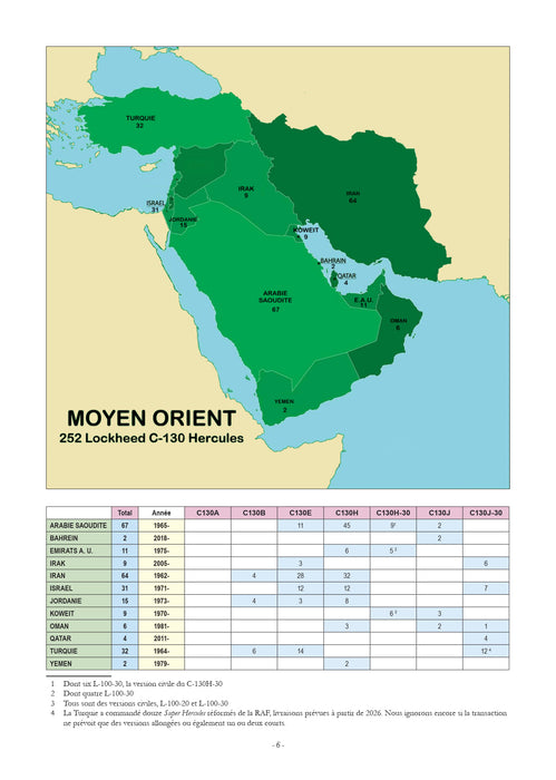 Capy, Xavier - Le Lockheed C-130 Hercules - Vol. III Moyen-Orient