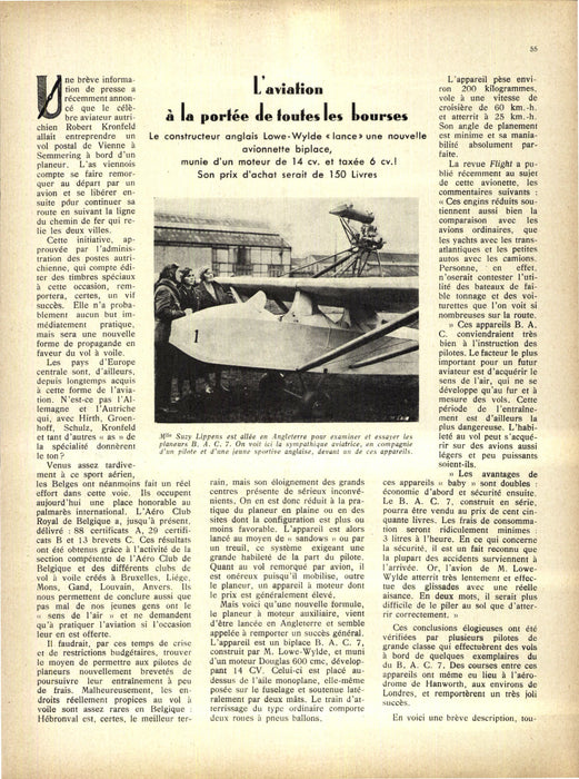 La Conquête de l'Air 1933 02