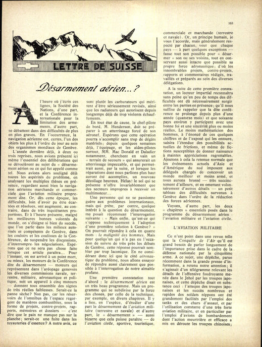 La Conquête de l'Air 1933 04