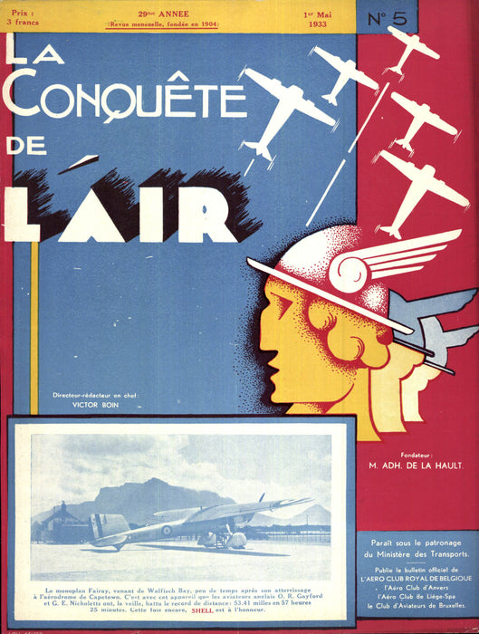 La Conquête de l'Air 1933 05
