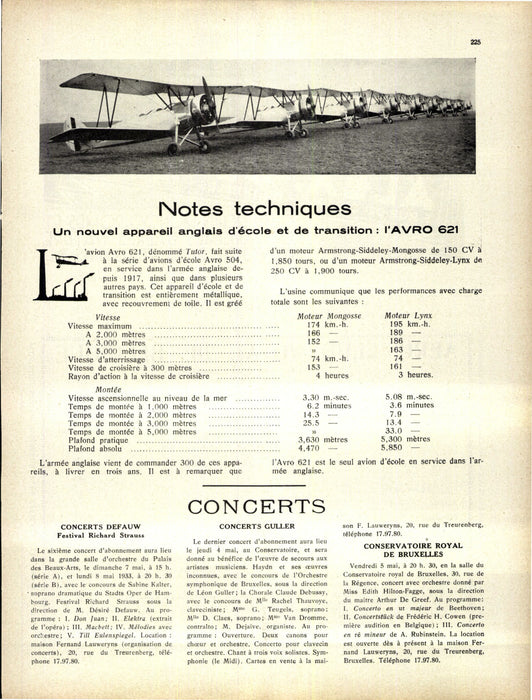 La Conquête de l'Air 1933 05
