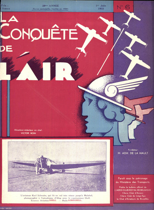 La Conquête de l'Air 1933 06