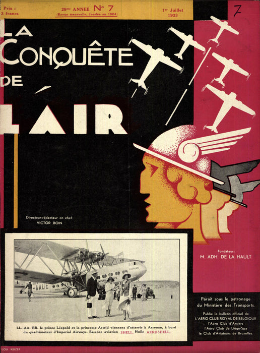 La Conquête de l'Air 1933 07