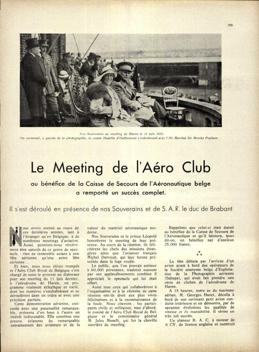 La Conquête de l'Air 1933 07