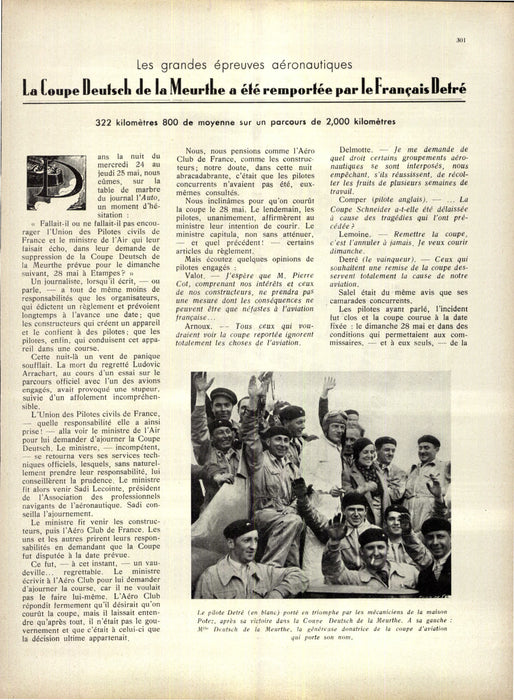 La Conquête de l'Air 1933 07