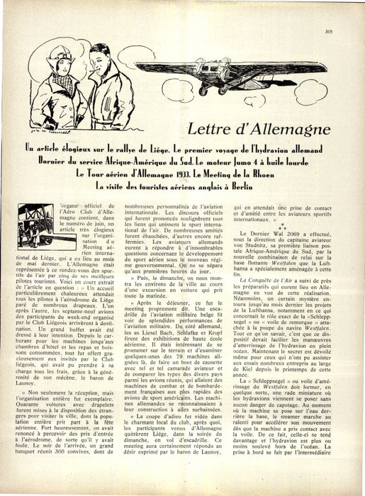 La Conquête de l'Air 1933 07