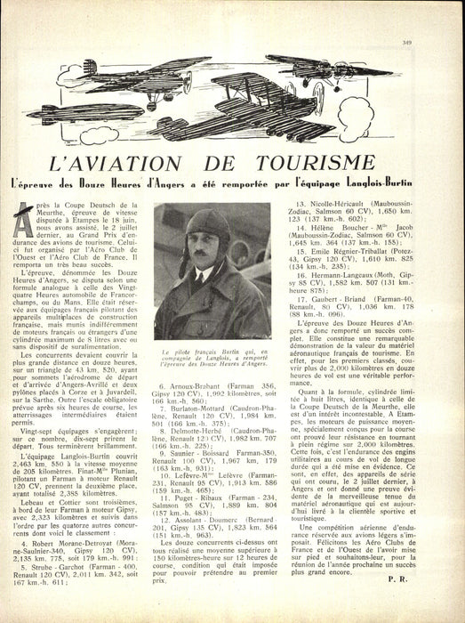 La Conquête de l'Air 1933 08