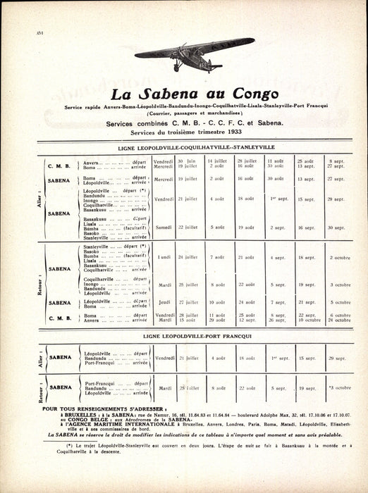 La Conquête de l'Air 1933 08