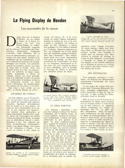 La Conquête de l'Air 1933 08