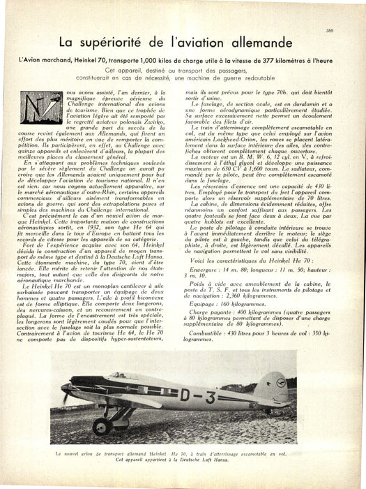 La Conquête de l'Air 1933 08