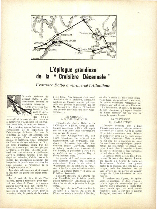 La Conquête de l'Air 1933 09