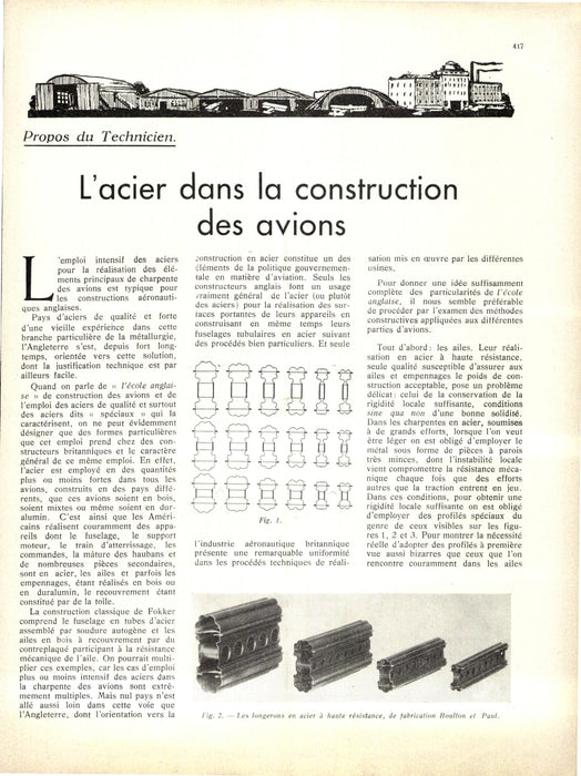 La Conquête de l'Air 1933 09