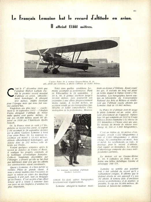 La Conquête de l'Air 1933 11