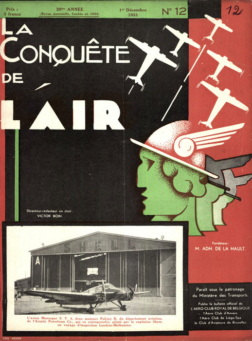 La Conquête de l'Air 1933 12