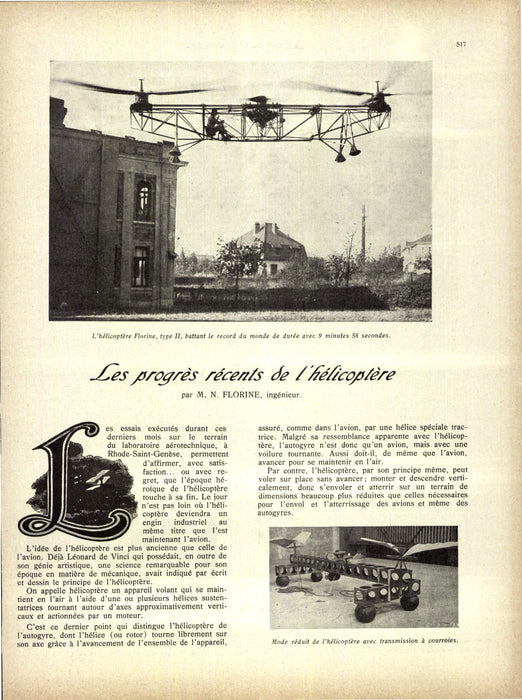 La Conquête de l'Air 1933 12