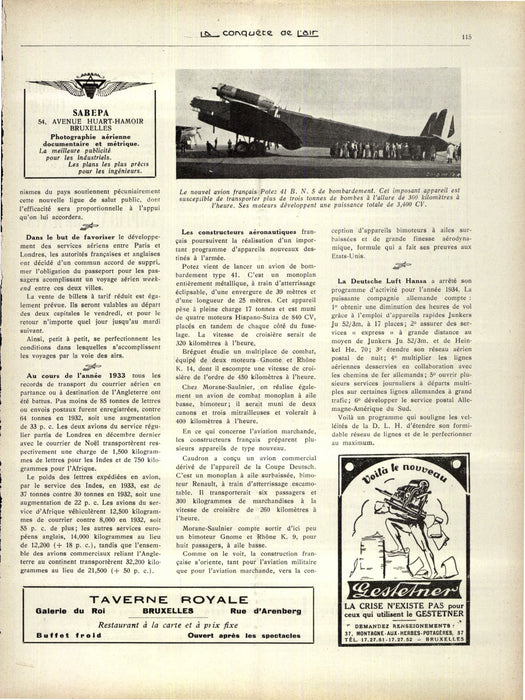 La Conquête de l'Air 1934 03