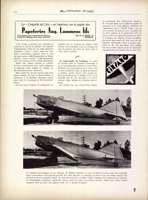 La Conquête de l'Air 1934 06