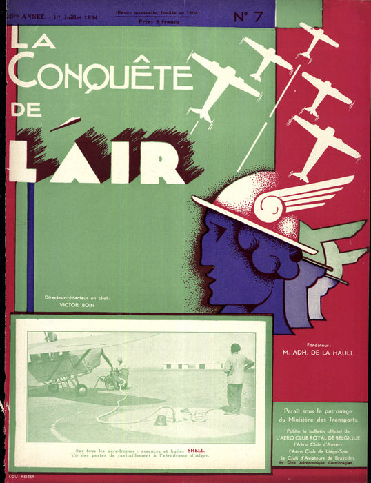 La Conquête de l'Air 1934 07