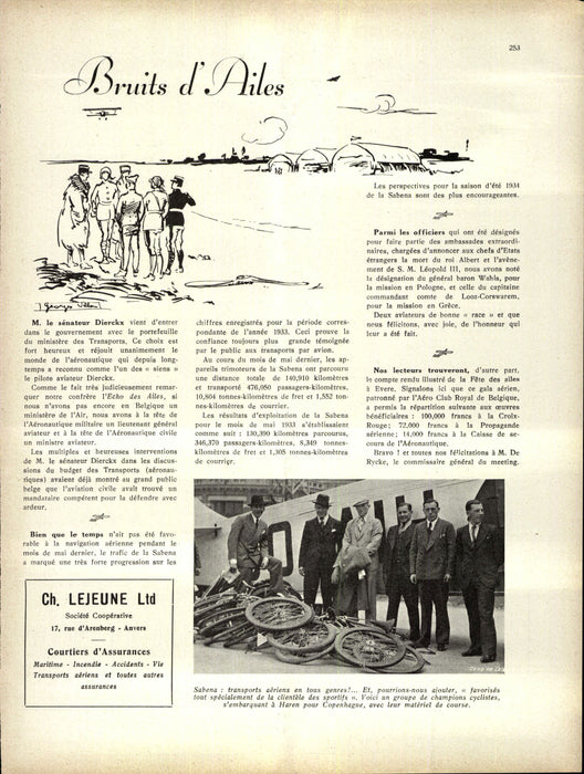La Conquête de l'Air 1934 07