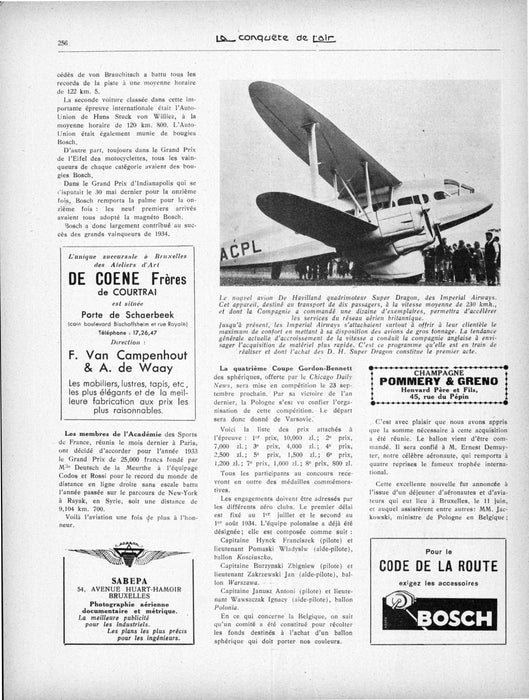 La Conquête de l'Air 1934 07