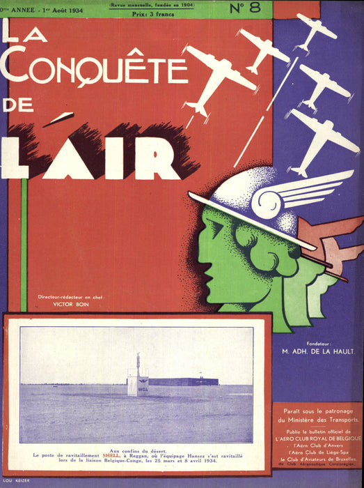 La Conquête de l'Air 1934 08