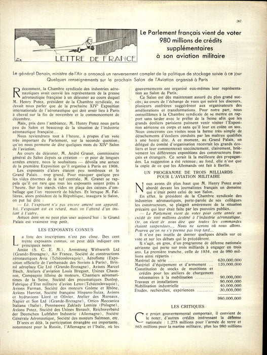 La Conquête de l'Air 1934 08