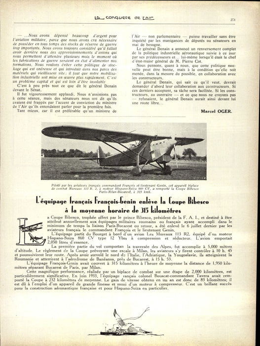 La Conquête de l'Air 1934 08