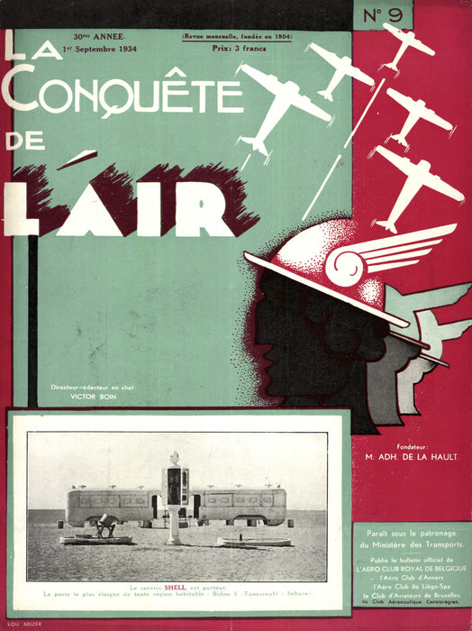 La Conquête de l'Air 1934 09