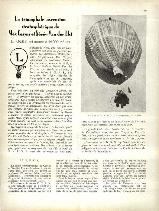 La Conquête de l'Air 1934 09