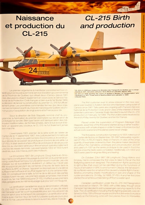 Les Bombardiers d'eau  CANADAIR Scoopers (édition originale bilingue)
