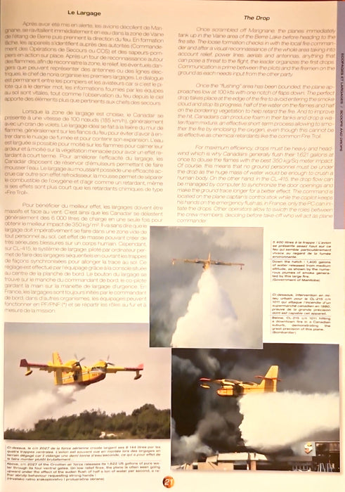Les Bombardiers d'eau  CANADAIR Scoopers (édition originale bilingue)