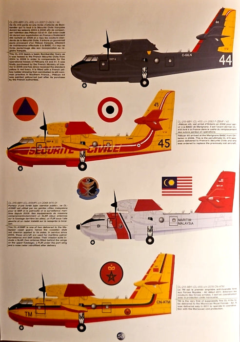 Les Bombardiers d'eau  CANADAIR Scoopers (édition originale bilingue)