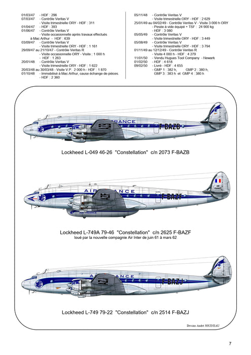 Le Trait d'Union - Les Constellation d'Air France