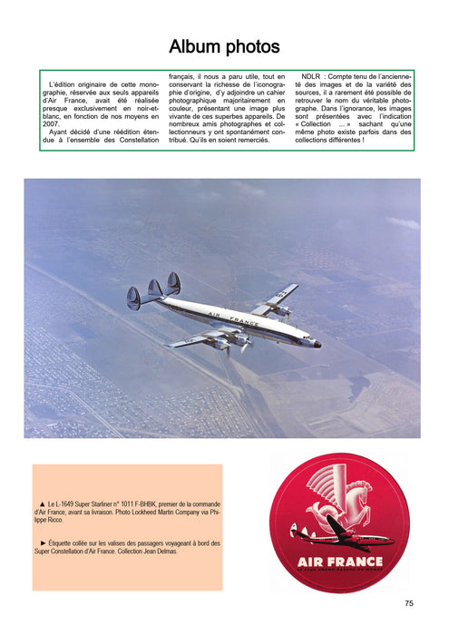 Le Trait d'Union - Les Constellation d'Air France