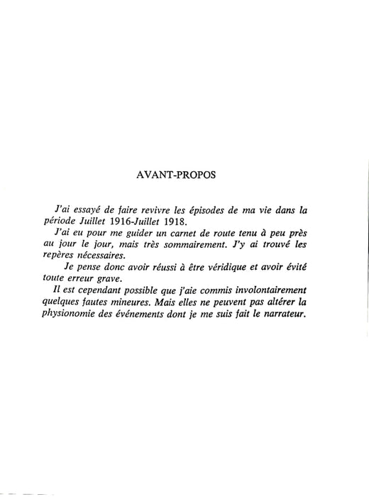 Corneloup, Iannis - Souvenirs d'un aérostier de la grande guerre (1975) (print)
