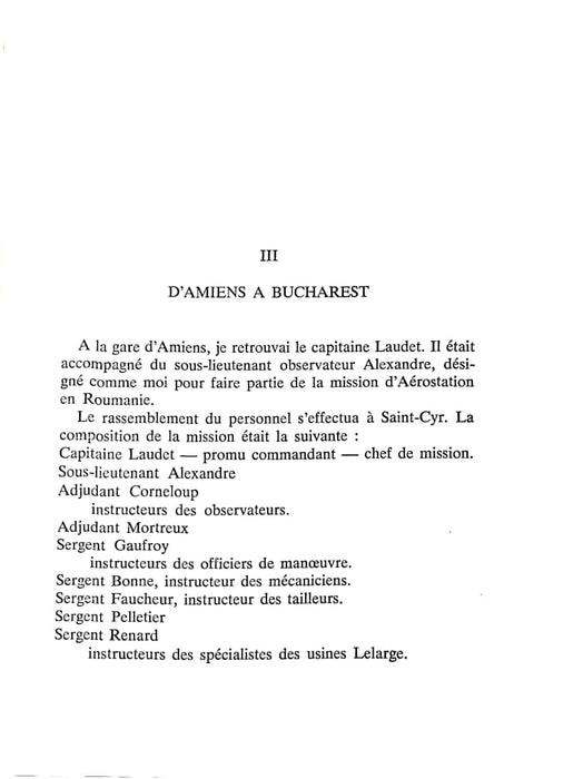 Corneloup, Iannis - Souvenirs d'un aérostier de la grande guerre (1975) (print)