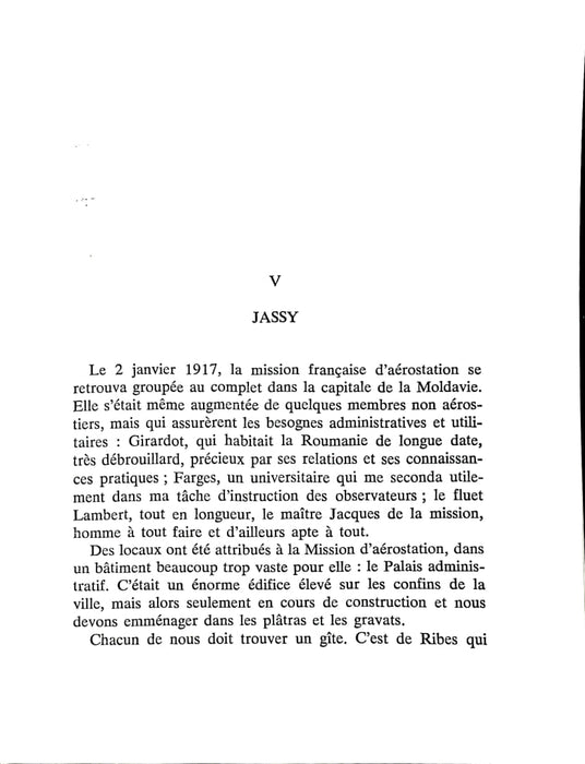 Corneloup, Iannis - Souvenirs d'un aérostier de la grande guerre (1975) (print)